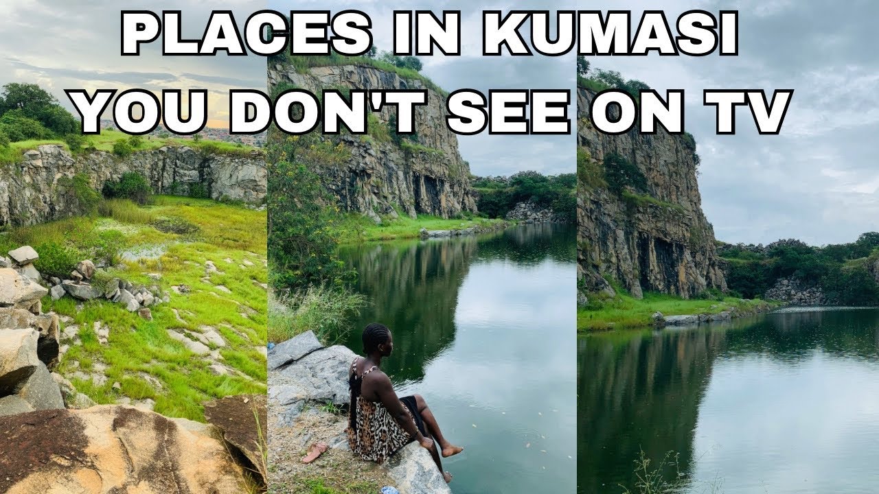 Places In Kumasi You Don't See On TV || Kenyasi Quarry Site Which Turned Into A Lake, WHY?