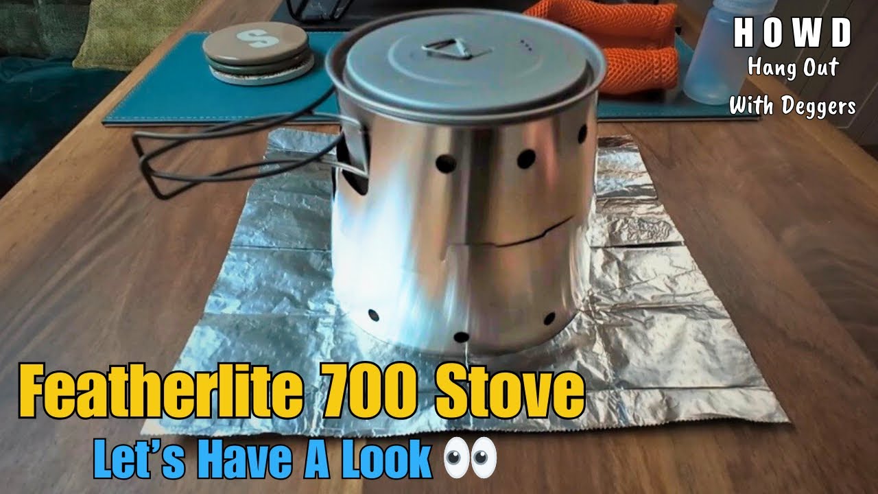 Featherlite 700 Stove Kit - Light Weight Cookset Straight Out The Box