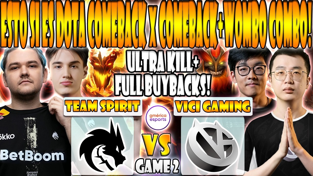 TEAM SPIRIT vs VICI GAMING BO3[GAME 2] YATORO, COLLAPSE, LARL VS SHIRO, XM - PGL WALLACHIA SEASON 7