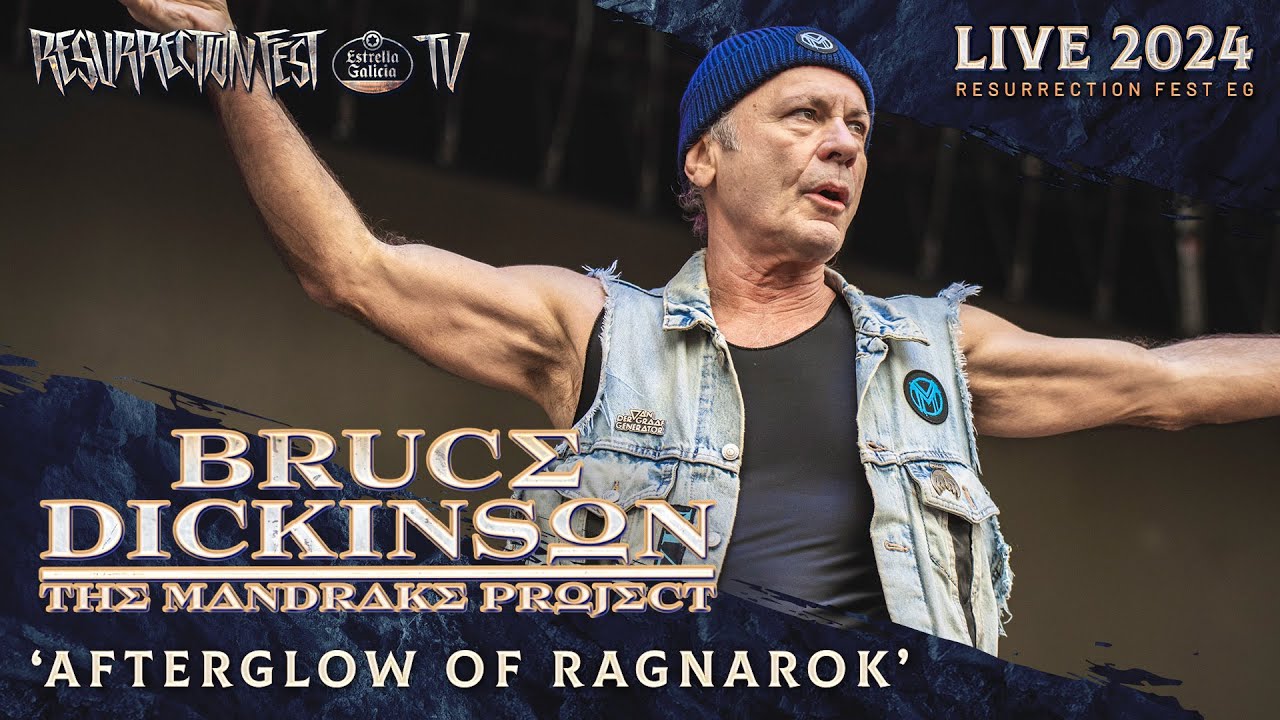 BRUCE DICKINSON - Afterglow Of Ragnarok (Live at Resurrection Fest EG 2024)