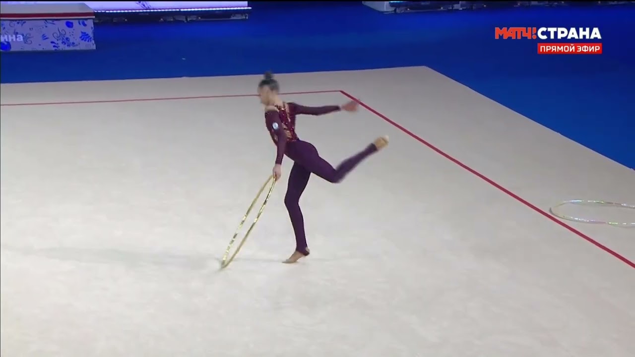 Arina Kovshova hoop final Russian Championship 2026 28.80