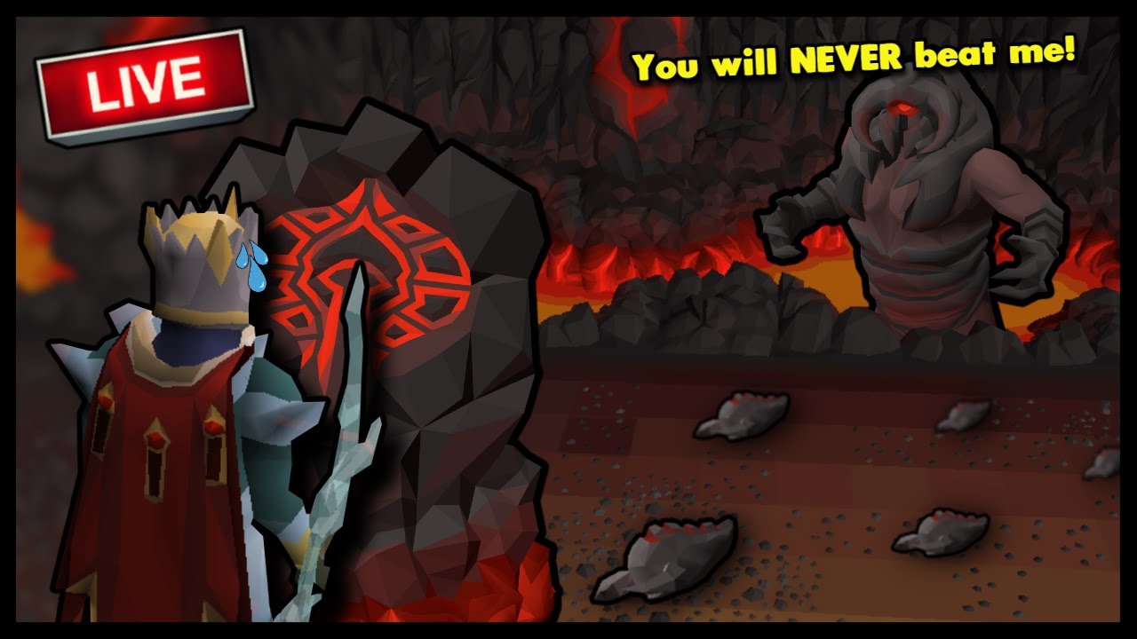 Getting an Infernal Cape to prove I'm not a bot! No Twisted bow :(