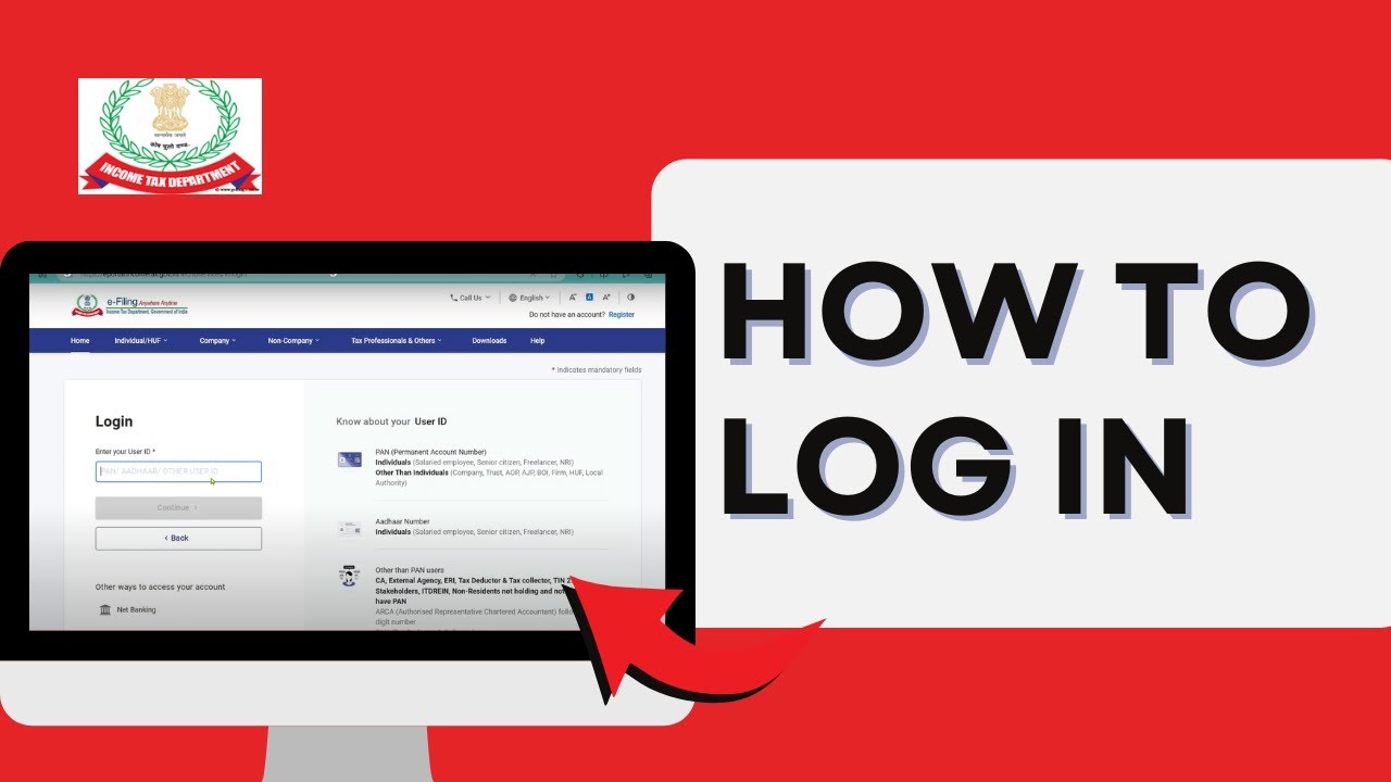 How to Login to Your TDS Income Tax Account? Sign in to TDS Income Tax Account on PC 2024