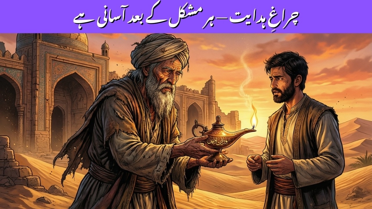 Chirag e Hidayat Har Mushkil k bad Asani | Islamic Moral Story Urdu | Sunheri Dastan
