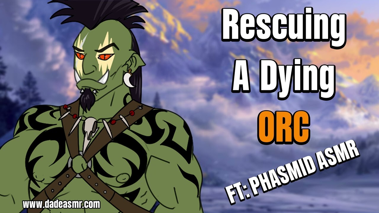M4A - Rescuing An Orc | Forbidden Love | Orc X Human | ASMR RP | Kalrog | FT @PhasmidASMR
