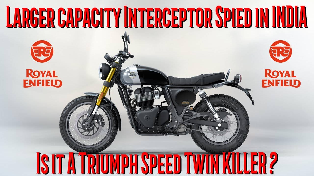 🚨New Royal Enfield Interceptor 850 spied? Royal Enfield to release A Triumph Street twin KILLER?