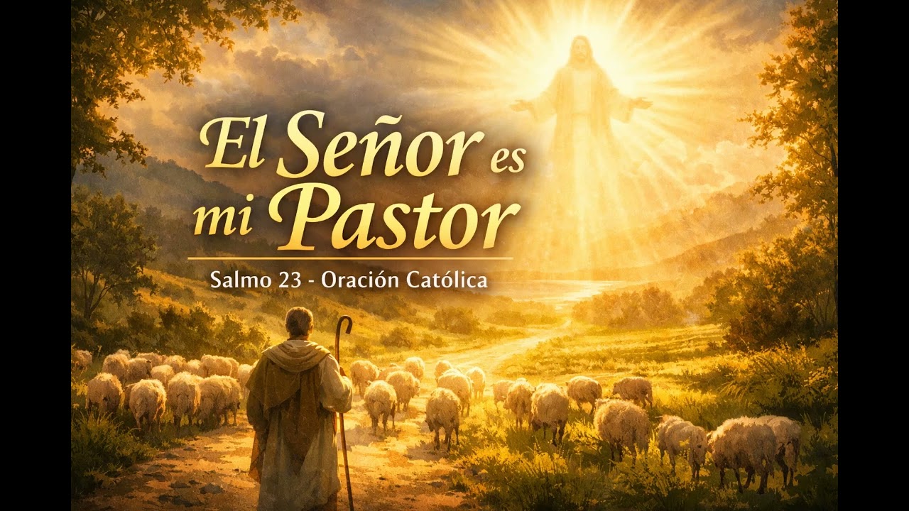 Salmo 23 – El Señor es mi Pastor | Oración Católica de Paz y Confianza
