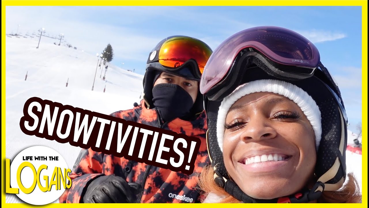 WINTER STAYCATION ❄️ Skiing, Ice Skating + Snow Tubing in Wisconsin ▸ Life With the Logans - S9 EP2