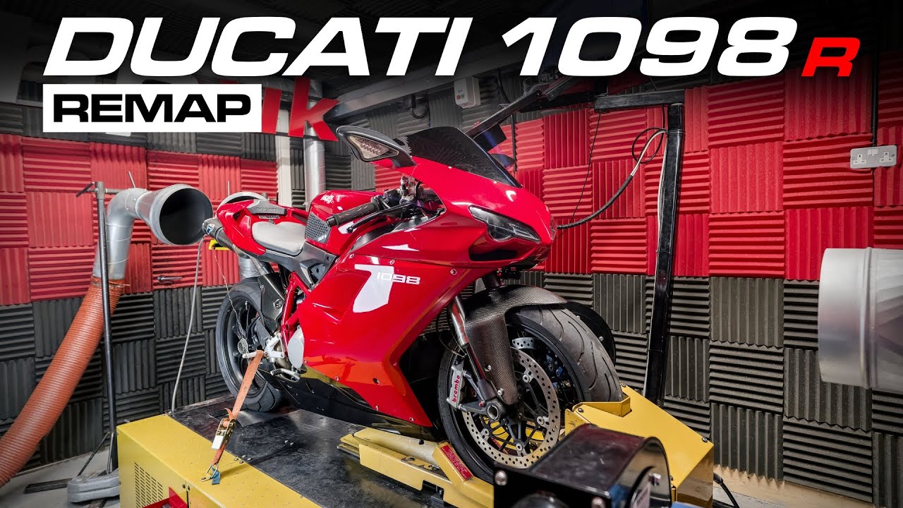 Ducati 1098 With Termignoni Full Decat System | BHP UK Custom ECU Remapping