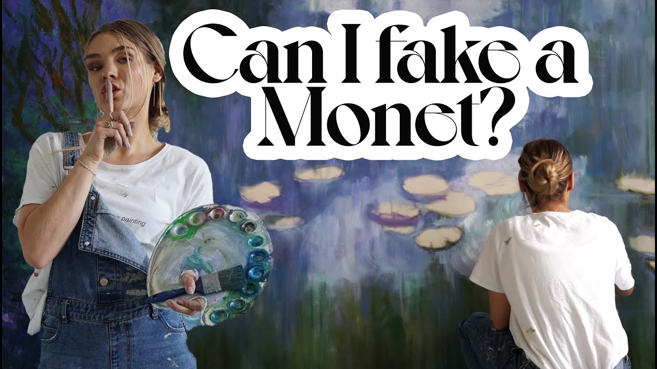 I faked a Monet painting and THIS is the result // Jette