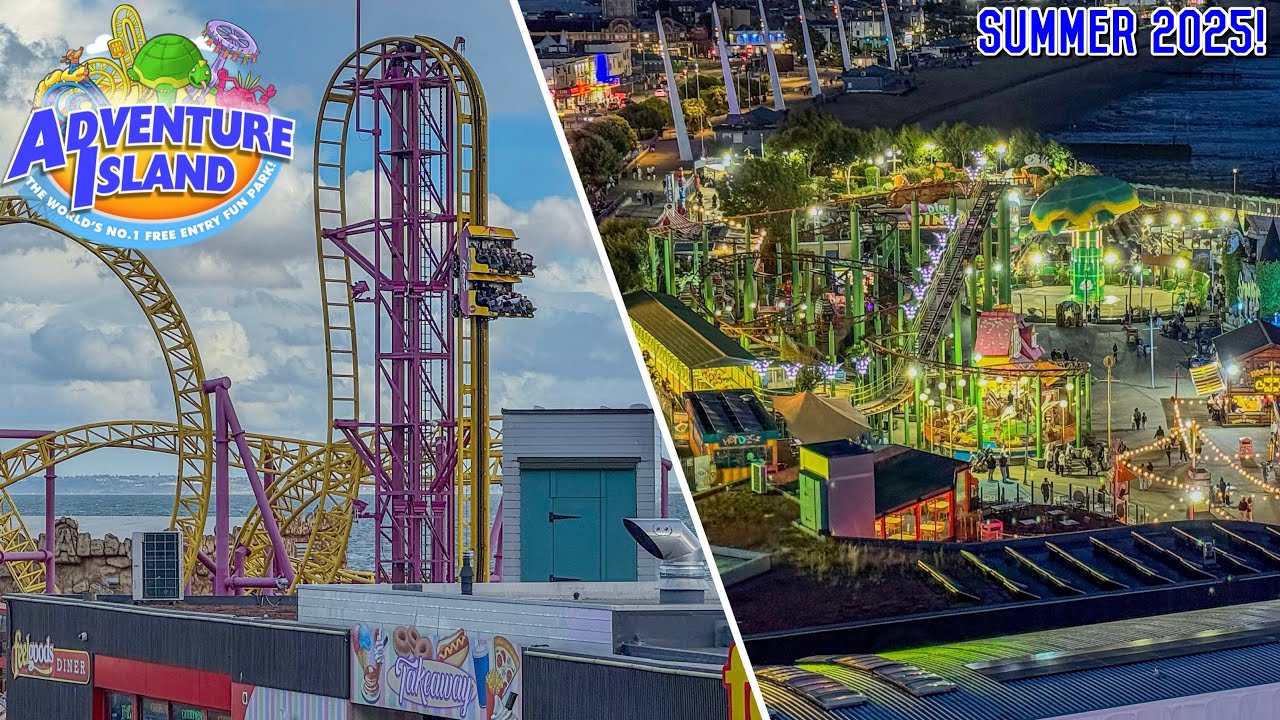 Adventure Island Southend-on-Sea August 2025 | Our FIRST EVER Visit!