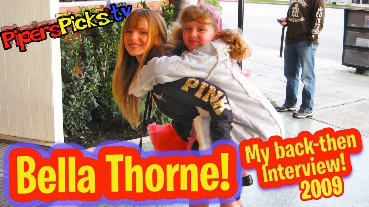 BELLA THORNE Back Then 2009 Exclusive Interview with Piper Reese!
