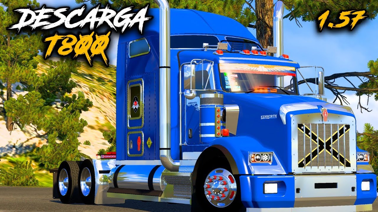 DESCARGA T800 FULL CUSTOM MEXICANA 🇲🇽 MOD ATS 1.57!!