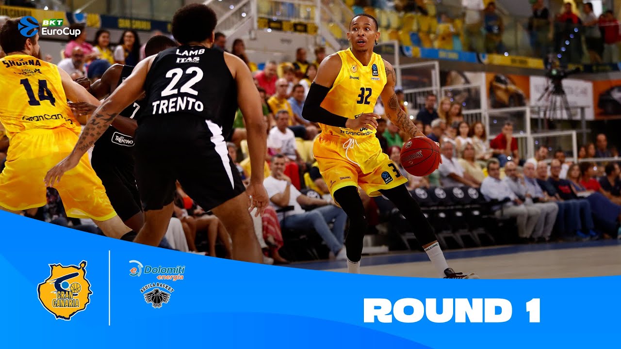 Gran Canaria takes a thrilling win over Trento! | Round 1 Highlights | 2024-25 BKT EuroCup