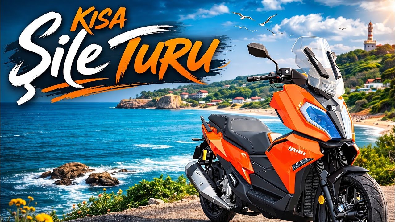  Yuki Defender ADV 125 ile Şile Turu! İstanbul’un En Güzel Scooter Rotası #4zamanscooter 