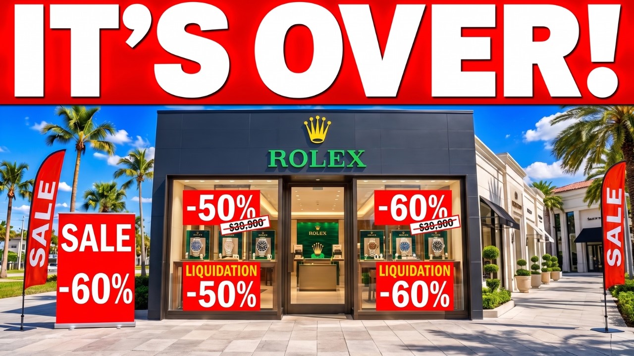 Rolex Dealers Are COLLAPSING &mdash; Americans Are Done Paying for Overpriced Watches!