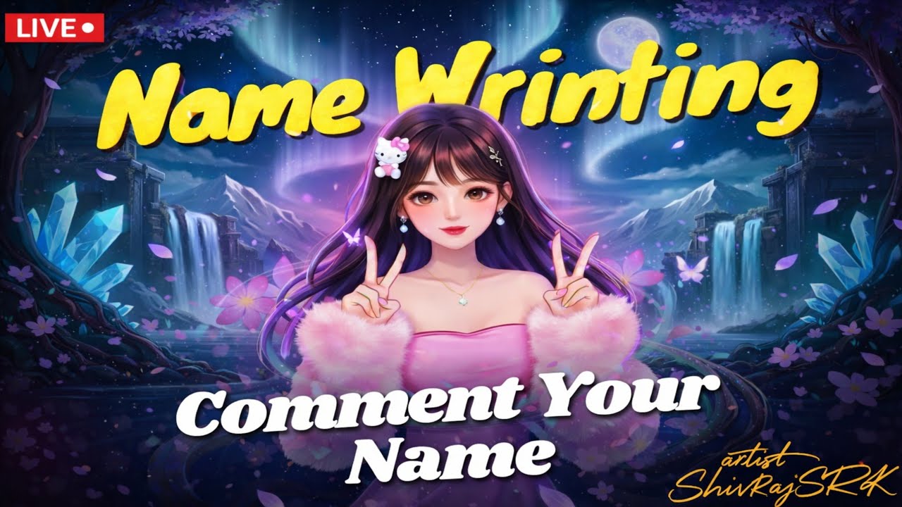 Comment Your Name | #live #shortslive