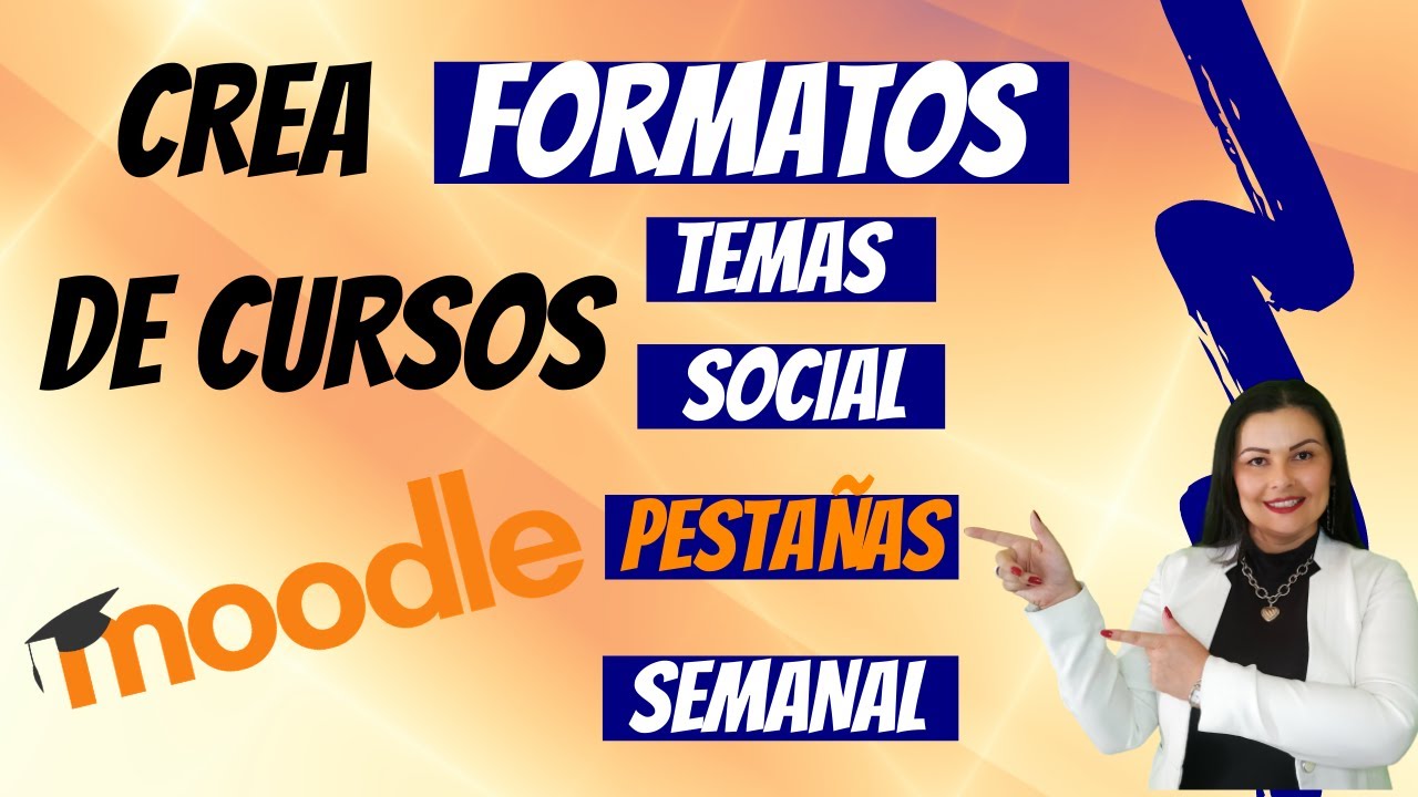 🛠 Como configurar cursos en Moodle - Formato pestañas [2021]