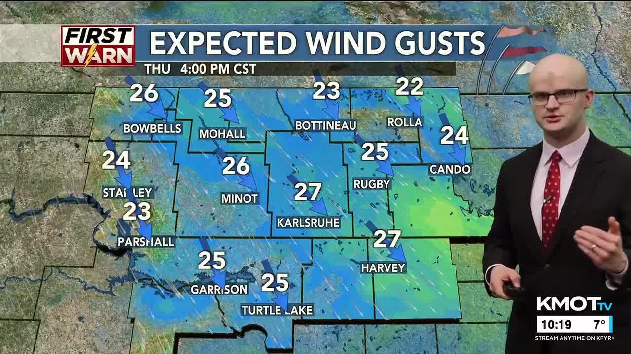 KMOT First News at Ten Weather 02/18/2026