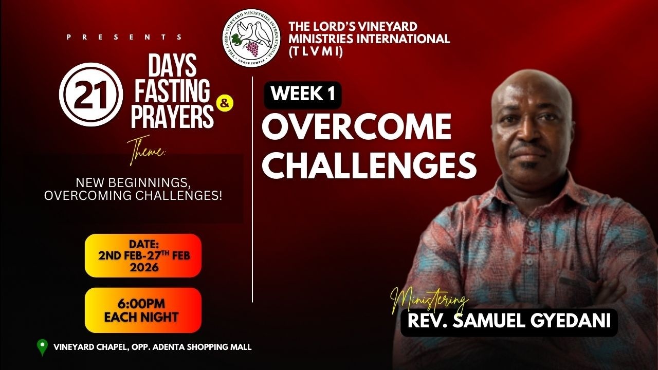 VCI || REVIVAL SERVICE || REV. SAMUEL G. AMIDU || 21 DAYS OF FASTING & PRAYERS - DAY 4
