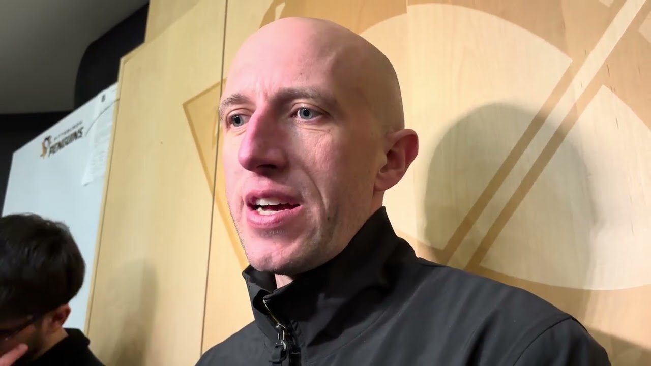 Dan Muse, Penguins, on being without Sidney Crosby
