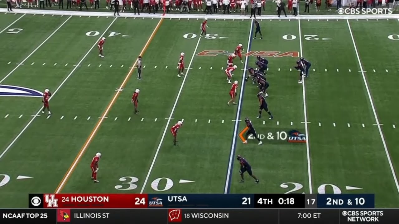 #24 Houston vs UTSA Exciting Ending | 2022 College Football