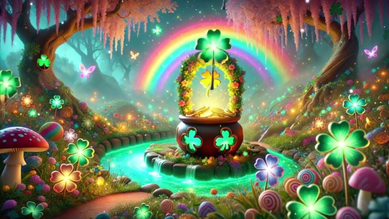Soft Jazz Instrumental Background Music 🍀 Whimsical St Patrick’s Day Ambience to Work, Study & Relax