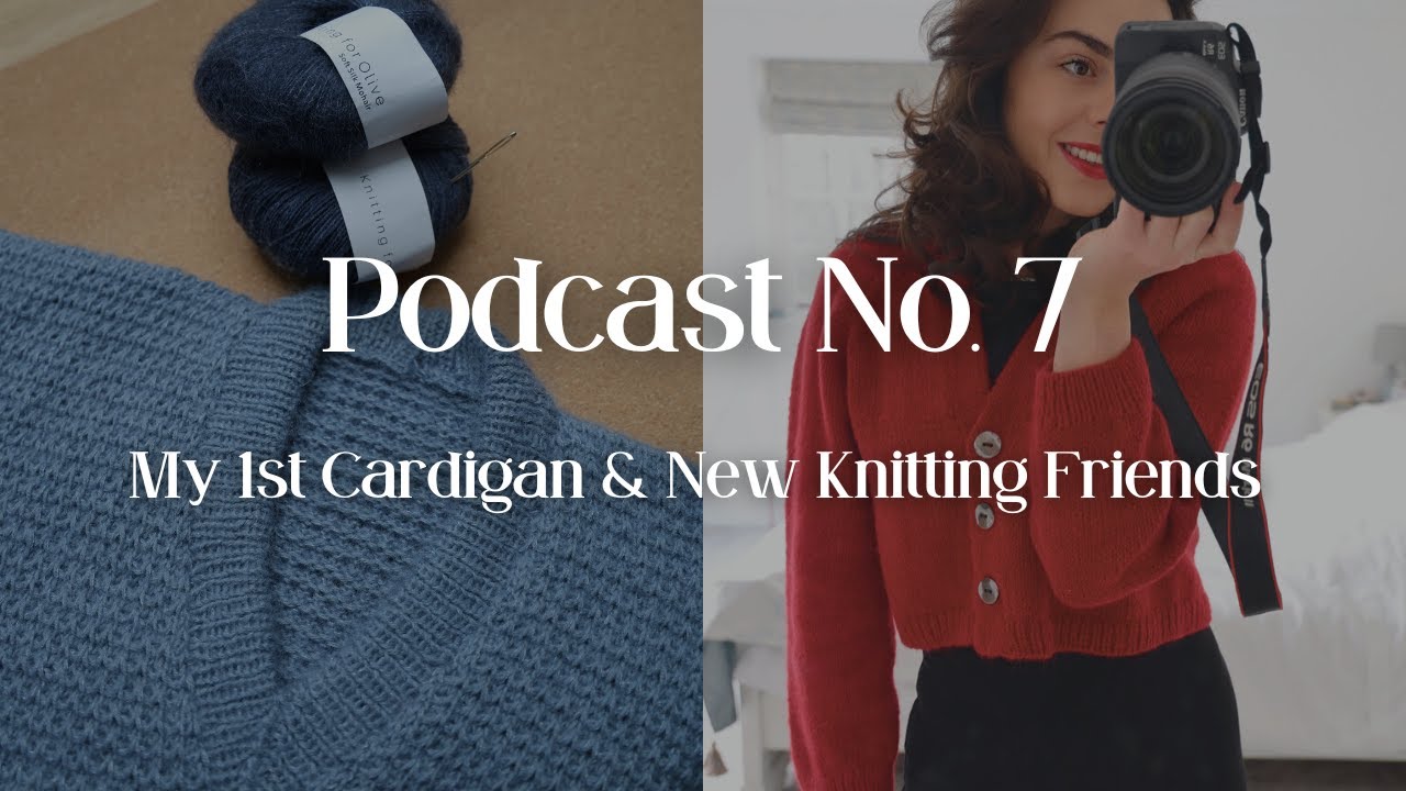 The One with the Red Champagne Cardigan // Knitting Podcast No. 7 // Rebecca's Wild Side