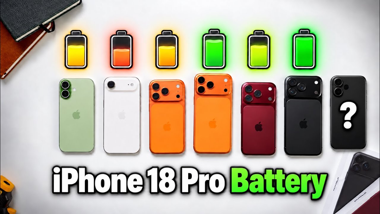 iPhone 18 Pro | Pro Max Ultimate Battery Test!