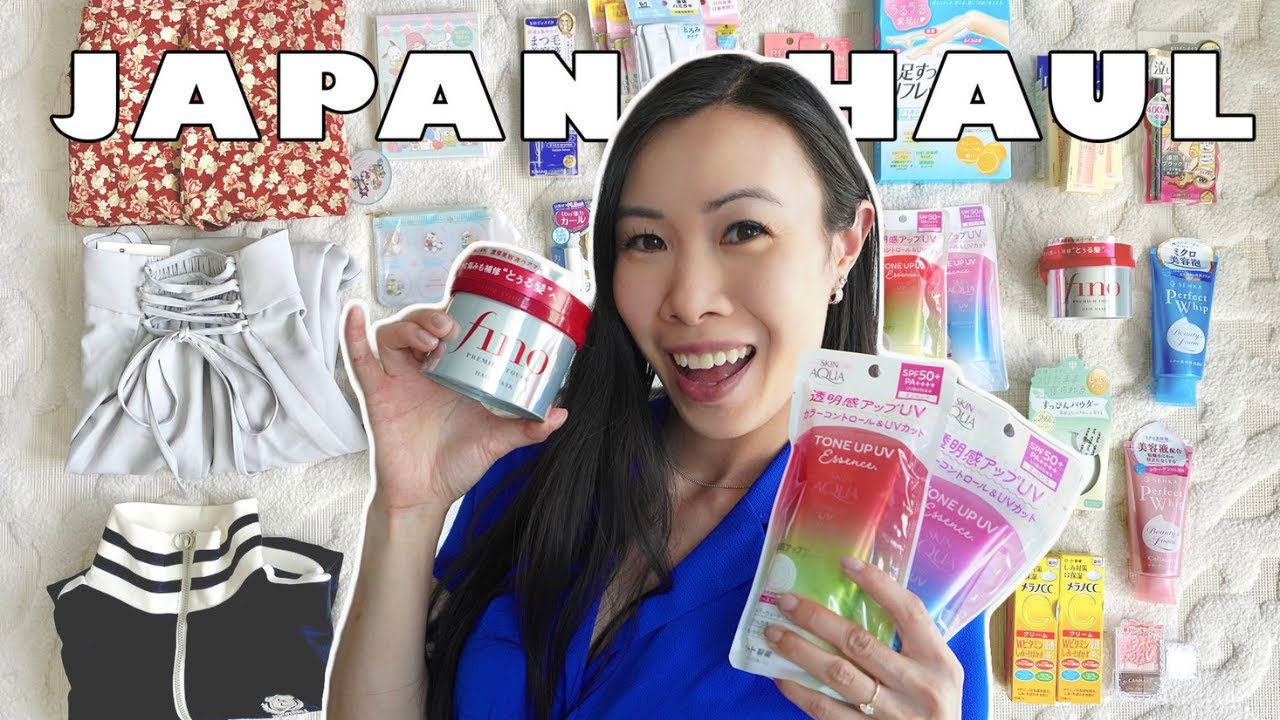 Japanese makeup & skincare + thrifted & mall clothing | WHAT TO BUY