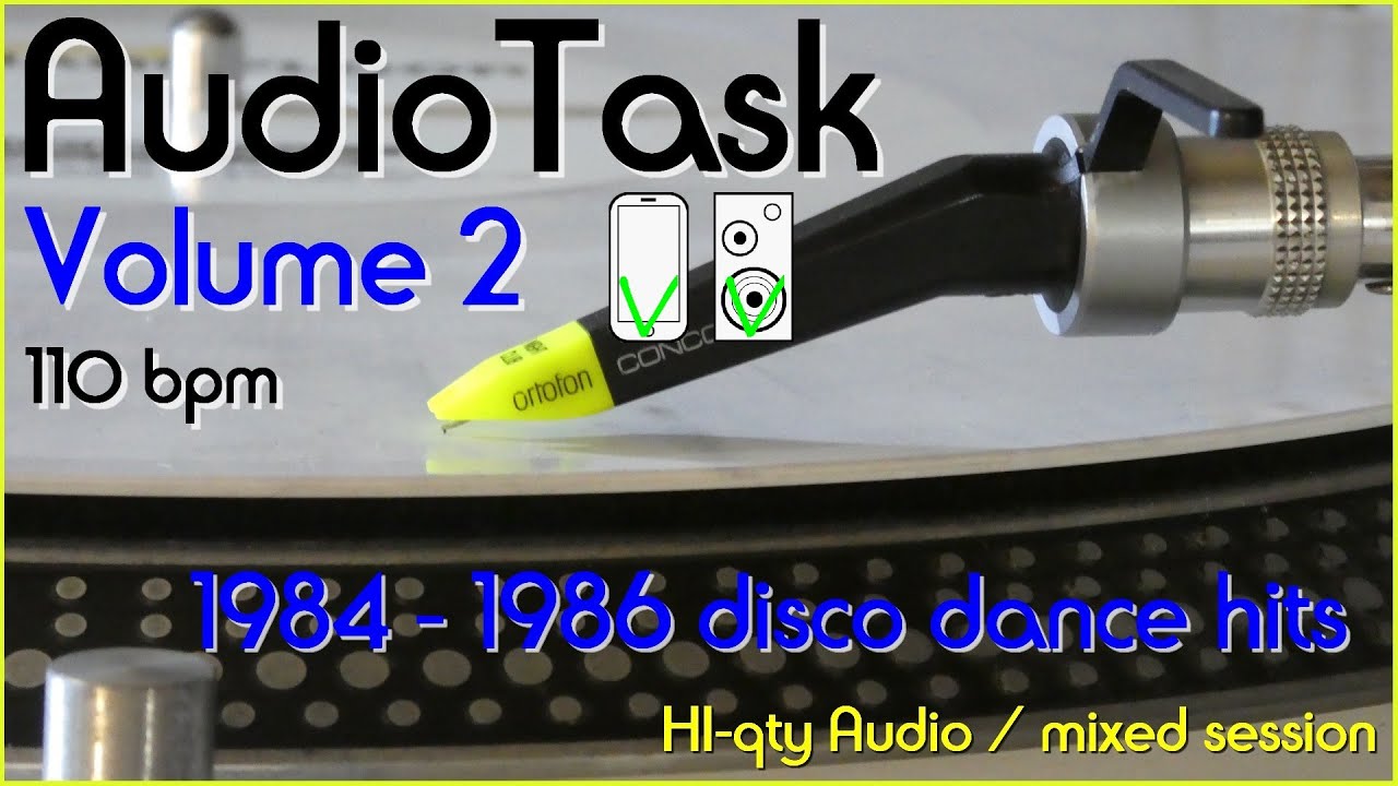 Volume 2 - 1984 - 1986  Disco Dance & Hits - Dal preascolto all'inizio serata - 110 bpm