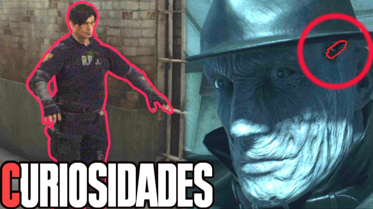 Curiosidades fuera de cámara y mapa de Resident evil 2 Remake | Como funciona el Mr X