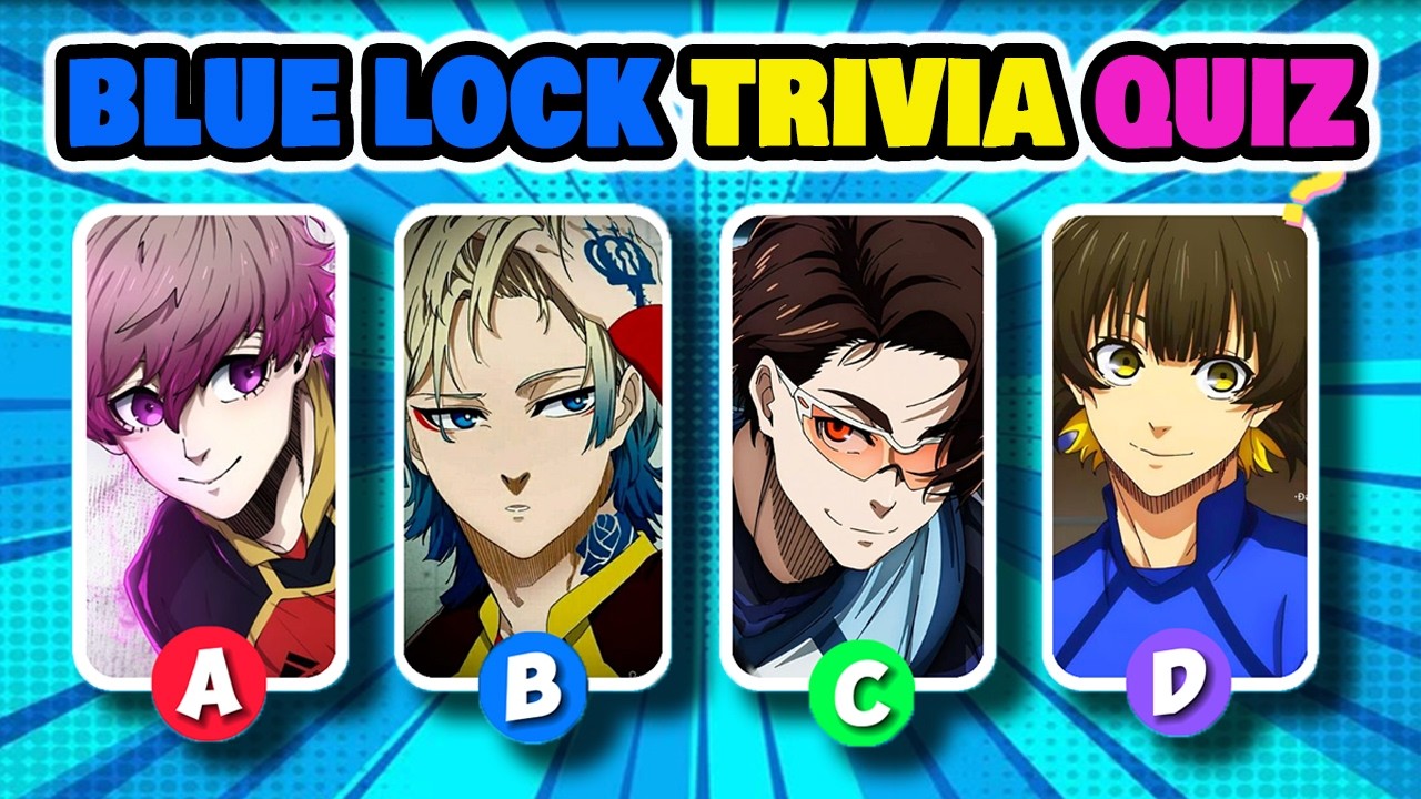 ✅BLUE LOCK TRIVIA AND KNOWLEDGE QUIZ (SPOILER ALERT!!🚨) | Anime Quiz @brainitquiz​