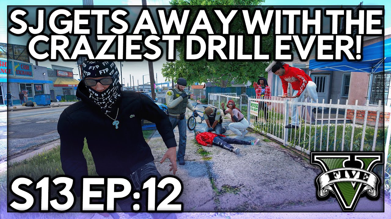 Episode 12: SJ Gets Away With The Craziest Drill Ever! | GTA RP | GWRP Whitelist