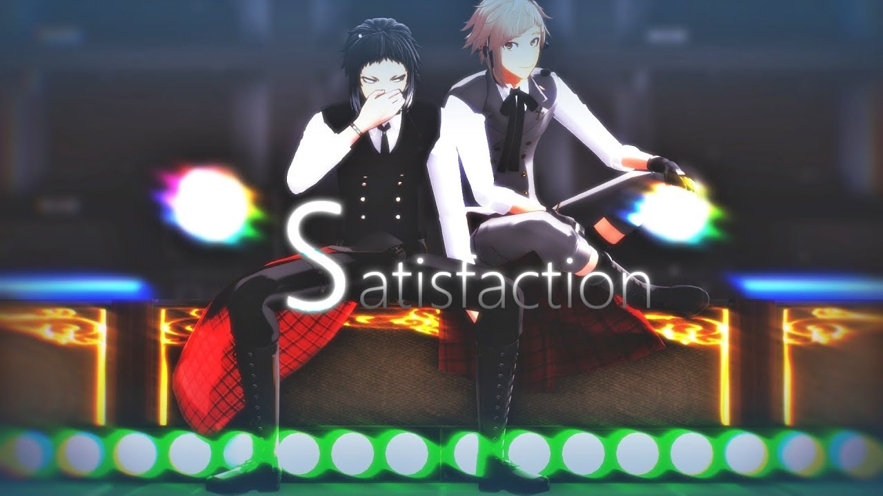 【MMD文スト】Satisfaction／新双黒