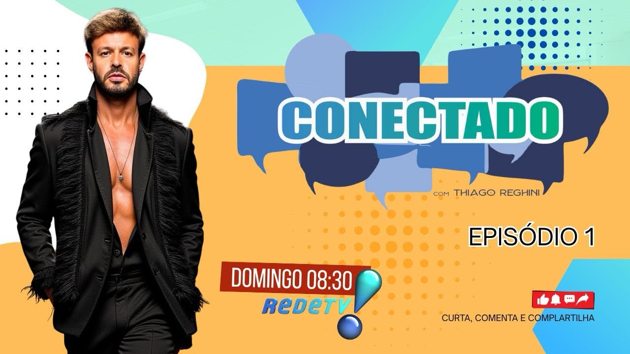 🎥✨ ESTREIA OFICIAL!Tá no ar o primeiro episódio do Conectado com Thiago Reghini!#Conectadonaredetv