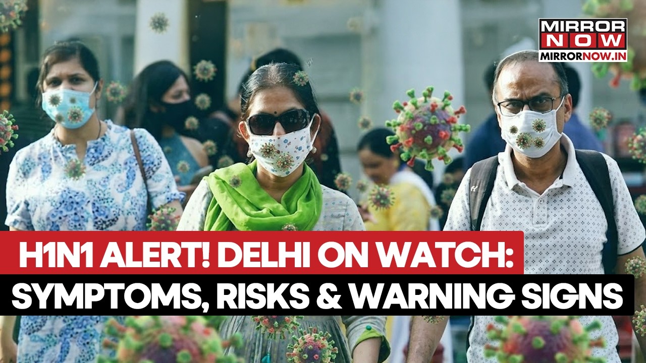 H1N1 Alert! Delhi Battles Swine Flu Surge With 1,777 Cases; MoHFW Lists Symptoms & Warning Signs