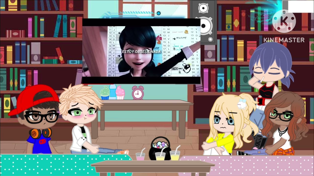 MLB react to marinette (angst)