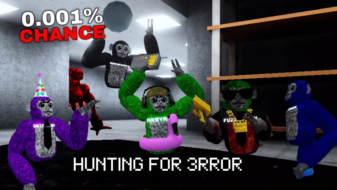 Hunting 3RROR in Scary Baboon