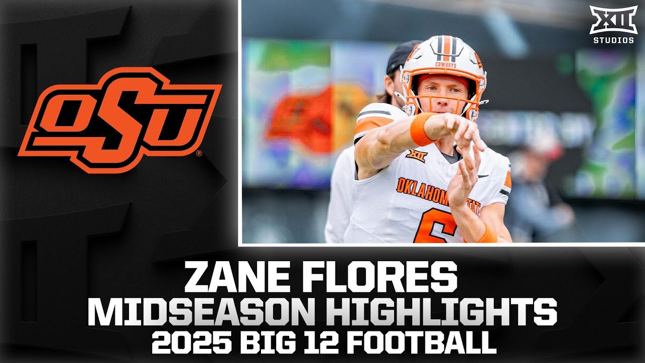Zane Flores Midseason Highlights | 2025 Big 12 Football