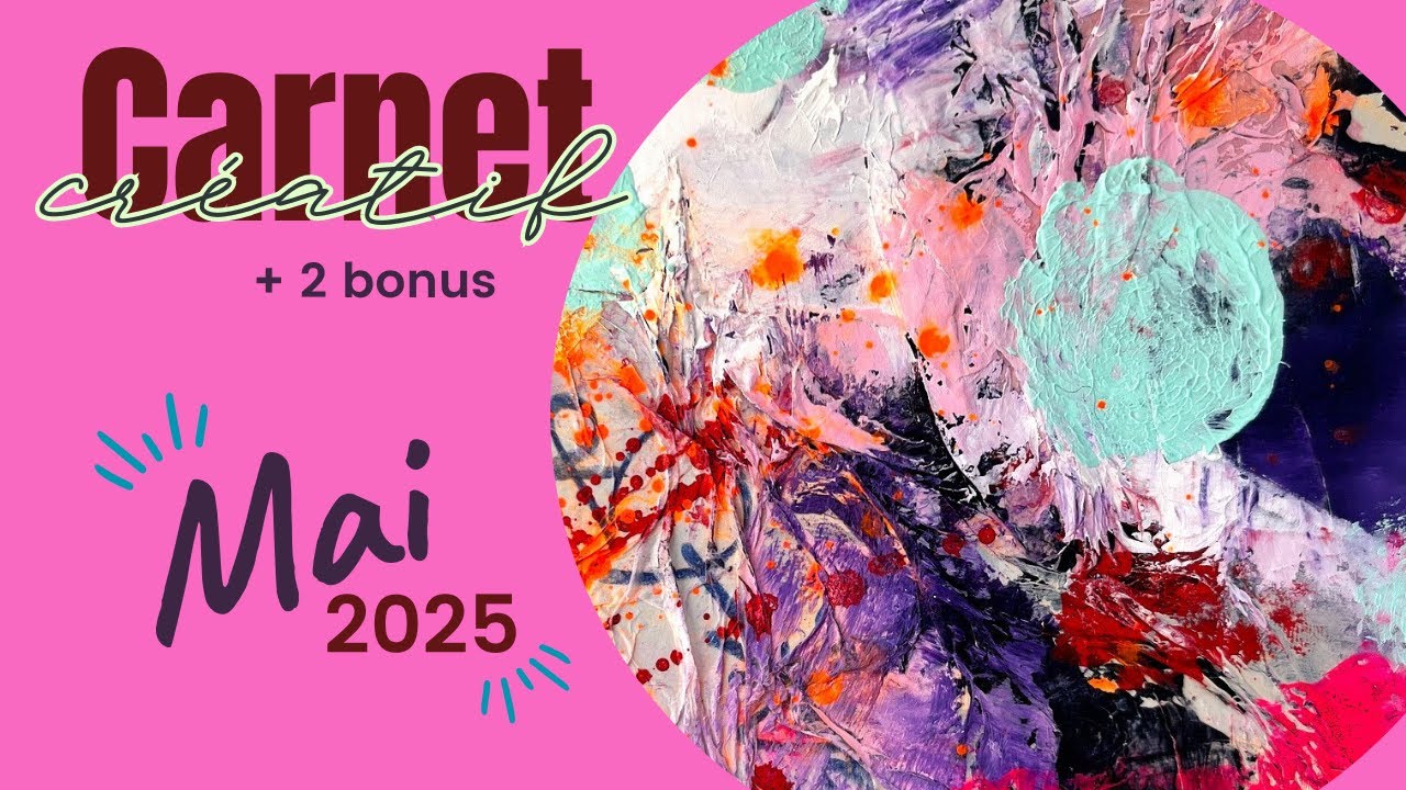 Carnet créatif MAI 2025