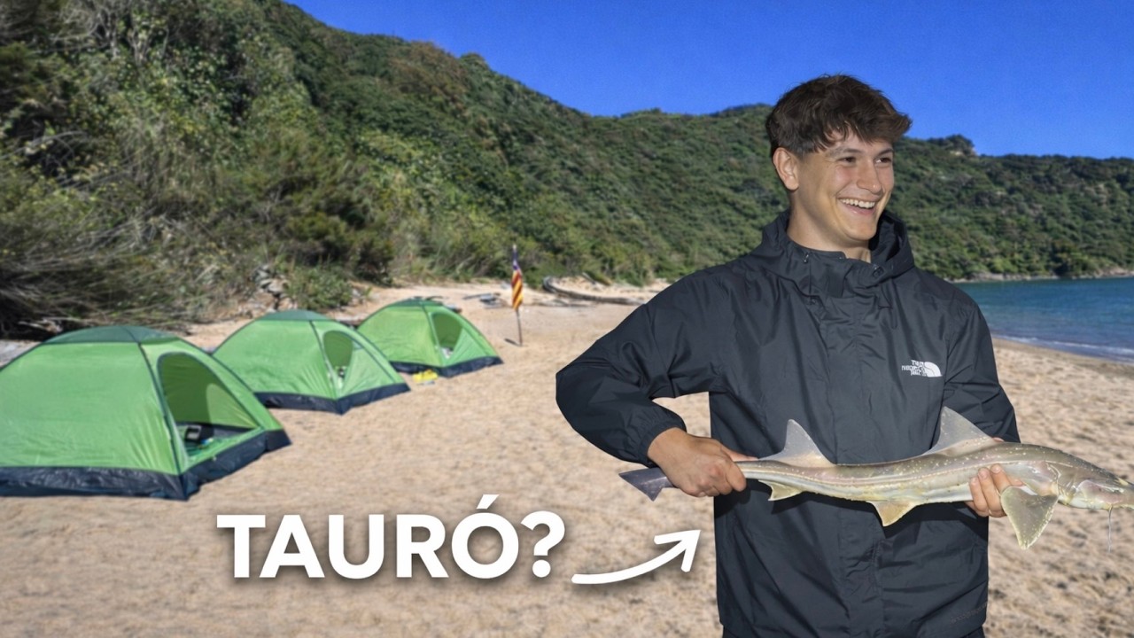 PESCANT i ACAMPANT per primera vegada a NZ
