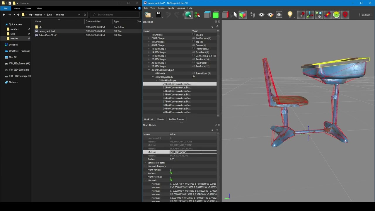 Advanced Collision Tutorial w/Split Meshes - Fallout 4 and Skyrim