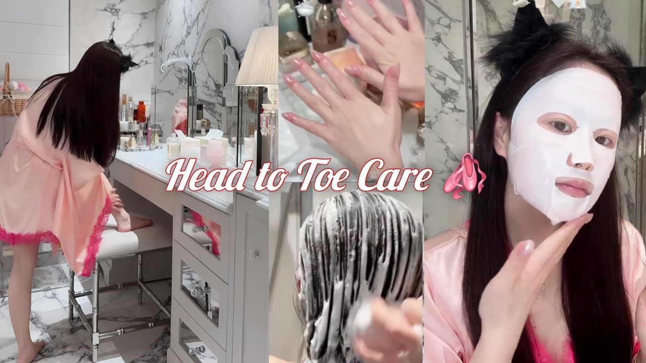 The Ultimate Night Self-Care Routine 🌙 | Hair, Hand & Eye Care at Home