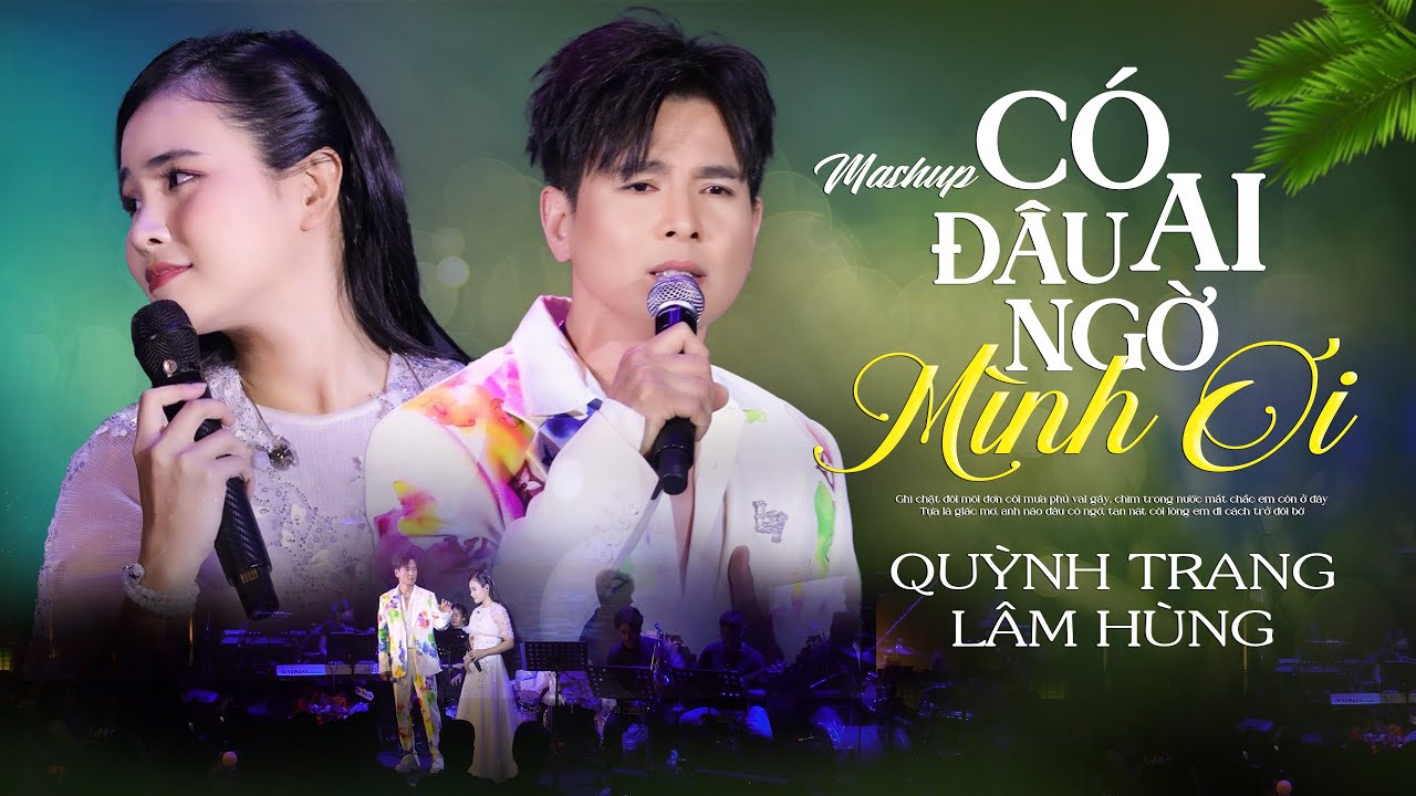 LIVE] Mashup Có Ai Đâu Ngờ & Mình Ơi - Lâm Hùng & Quỳnh Trang || Mini Show 'Hát với Trang'