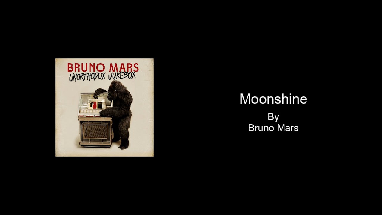 Moonshine by Bruno Mars - Karaoke with BACKING VOCALS