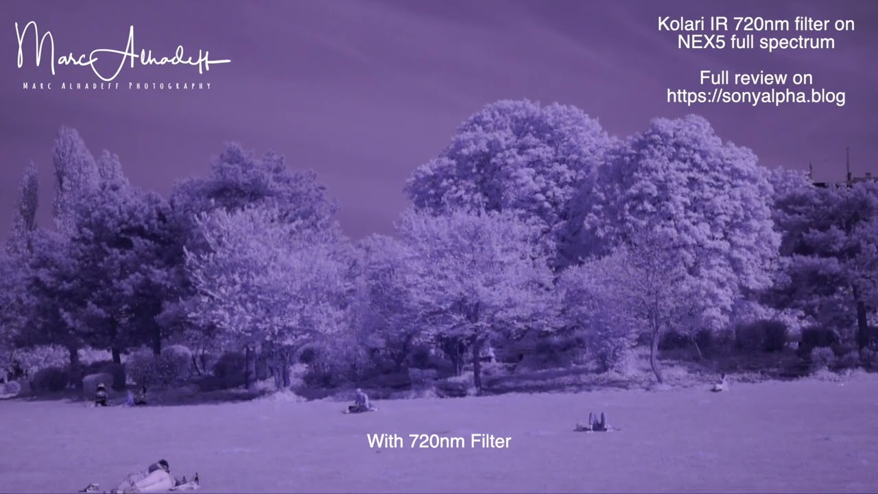 Kolari 720nm IR filter on Sony NEX5 IR