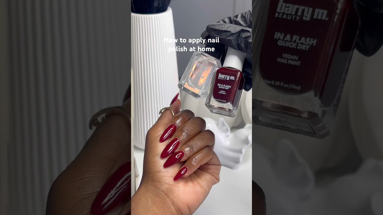 How to apply normal nail polish at home like a pro 
