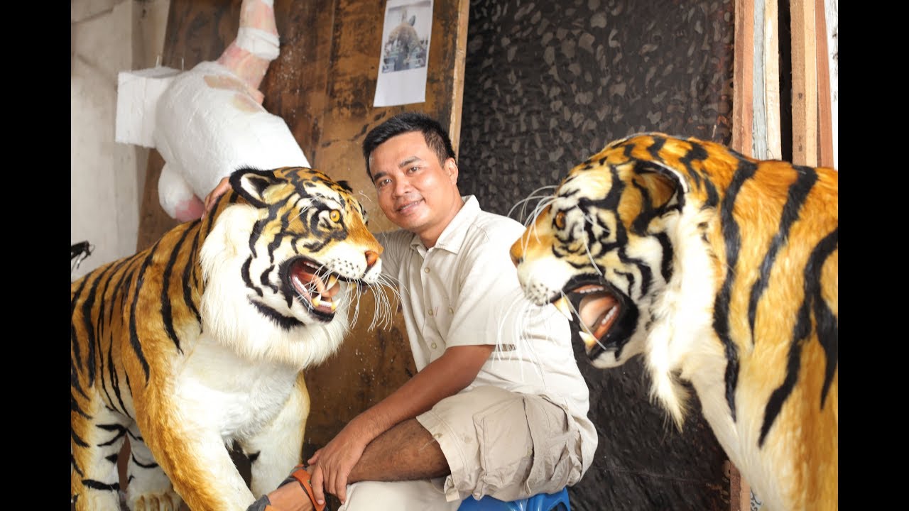 Cara Membuat Karya Seni Harimau Artifisial