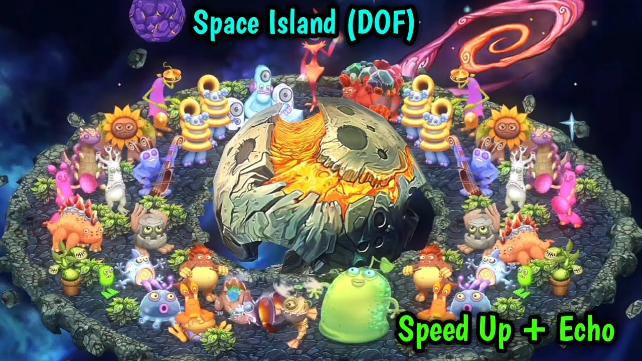 Space Island In MSM DOF!! (Speed Up + Echo) CR : @MSMPokeGamer